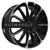 Диски Khomen Wheels 7,5x19/5x108 ET36 D65,1 KHW1910 (Exeed VX/TXL/LX) Black-FP