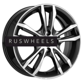 Диски K&K 6x16/5x112 ET45 D66,6 Samara (КС866) Алмаз черный SK Диски K&K 6x16/5x112 ET45 D66,6 Samara (КС866) Алмаз черный SK