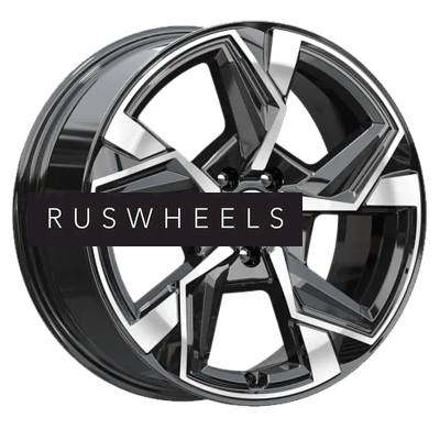 Диски КИК 7,5x18/5x108 ET42 D65,1 Кайан (КС1012) Алмаз черный Диски КИК 7,5x18/5x108 ET42 D65,1 Кайан (КС1012) Алмаз черный