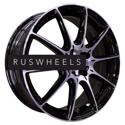 Диски INCH 6,5x17/5x114,3 ET50 D64,1 FA8537 Gloss Black Machined Face (ZJH) FlowForming