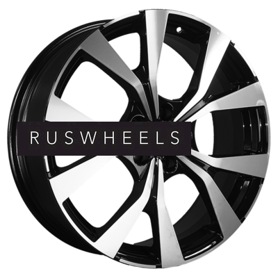 Диски Khomen Wheels 7x19/5x114,3 ET45 D67,1 KHW1906 (Mazda CX-5/CX-8) Black-FP Диски Khomen Wheels 7x19/5x114,3 ET45 D67,1 KHW1906 (Mazda CX-5/CX-8) Black-FP