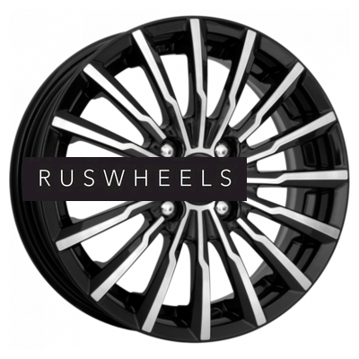 Диски КИК 7x17/5x110 ET51 D67,1 Акцент-оригинал (КС562) Алмаз черный