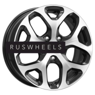 Диски КИК 6,5x16/5x114,3 ET47 D66,1 КС869 Алмаз черный Диски КИК 6,5x16/5x114,3 ET47 D66,1 КС869 Алмаз черный