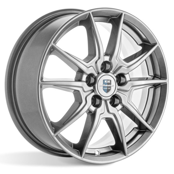 Диски КиК  Адамар (КС886)  6,5\R16 5*114,3 ET50  d66,1  Дарк платинум  [77033]