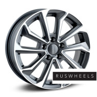 Диски Dezent R18 / 7.5J PCD 5x114.3 ЕТ 38 ЦО 71.6 KS dark