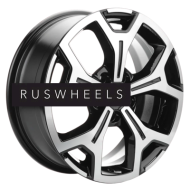 Диски Khomen Wheels 6,5x17/5x112 ET50 D66,6 KHW1710(2) (Mercedes Vito) Black-FP