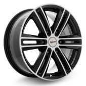 Диски Xtrike 7.5\R17 6*139.7 ET38 d67.1 BK/FP