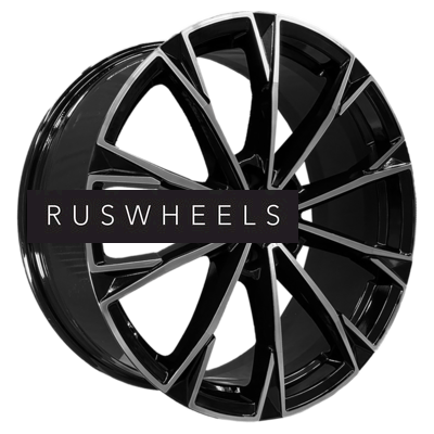 Диски Khomen Wheels 8x20/5x120 ET40 D59,5 KHW2018 (GAC GS8) Black-FP Диски Khomen Wheels 8x20/5x120 ET40 D59,5 KHW2018 (GAC GS8) Black-FP