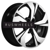 Диски Khomen Wheels 7x17/5x114,3 ET45 D67,1 KHW1724 (I-40/CX-5/ASX-5) Black-FP
