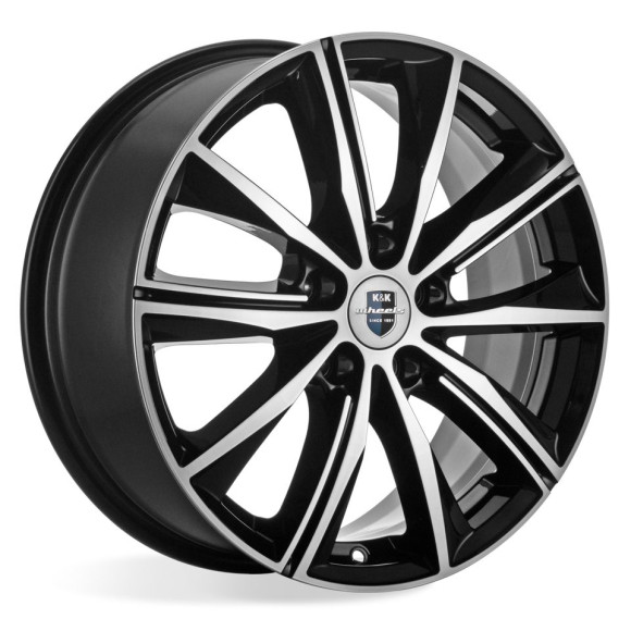 Диски КиК  Арнар (КС896)  7,0\R17 5*114,3 ET45  d67,1  Алмаз черный  [75586]