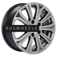 Диски Khomen Wheels 6,5x16/5x114,3 ET47 D66,1 KHW1610 (Fluence/Juke) Gray Диски Khomen Wheels 6,5x16/5x114,3 ET47 D66,1 KHW1610 (Fluence/Juke) Gray