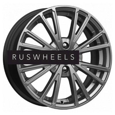 Диски КИК 6x16/4x100 ET41 D60,1 Меандр-оригинал (КС879) Дарк платинум