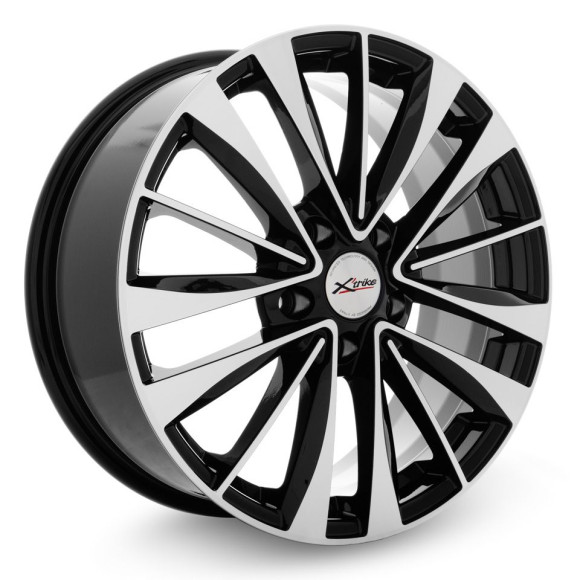 Диски X'trike  X-126  7,0\R17 5*100 ET38  d57,1  BK/FP  [14804AX]