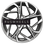 Диски Khomen Wheels 7x17/5x114,3 ET45 D60,1 KHW1716 (Changan/Geely/Lexus/Toyota) Gray-FP (пш) Диски Khomen Wheels 7x17/5x114,3 ET45 D60,1 KHW1716 (Changan/Geely/Lexus/Toyota) Gray-FP (пш)