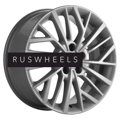 Диски Khomen Wheels 7x17/5x114,3 ET45 D60,1 KHW1717 (Changan/Geely/Lexus/Toyota) F-Silver