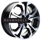 Диски Khomen Wheels 6,5x17/5x108 ET33 D60,1 KHW1711 (Chery/Exeed) Black-FP Диски Khomen Wheels 6,5x17/5x108 ET33 D60,1 KHW1711 (Chery/Exeed) Black-FP