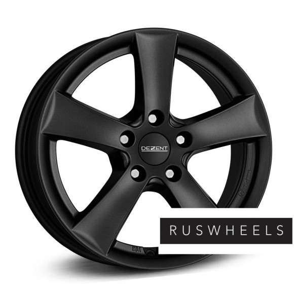 Диски Dezent R16 / 6.5J PCD 5x114.3 ЕТ 45 ЦО 60.1 TX dark