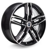 Диски КиК 6,0\R16 5*100 ET38 d57.1 Алмаз черный