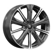 Диски СКАД Premium 7,0\R19 5*108 ET45 d60.1 Diamond Black Gris