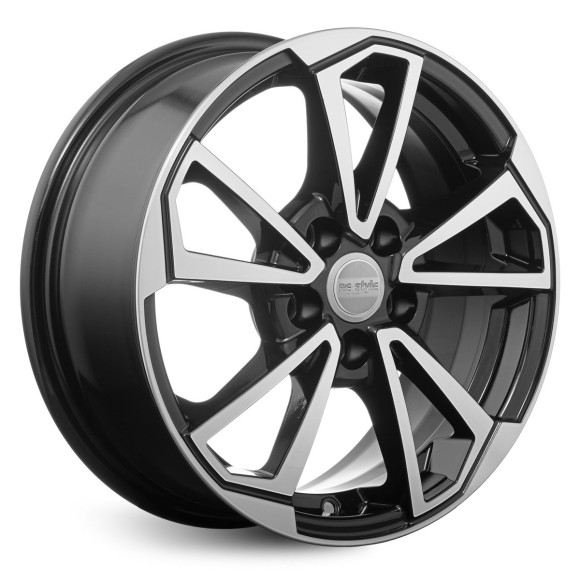 Диски КиК  КС1005  6,0\R15 5*114,3 ET46  d67,1  Алмаз черный  [78937]