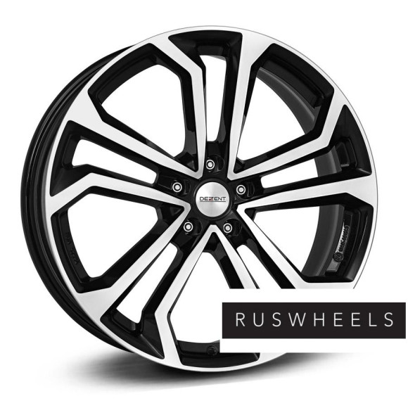 Диски Dezent R18 / 7.5J PCD 5x114.3 ЕТ 45 ЦО 60.1 TA dark