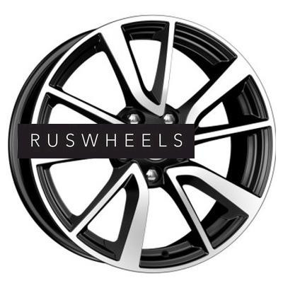 Диски КИК 7x17/5x114,3 ET45 D60,1 КС699 Алмаз черный Реплика