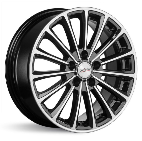 Диски X'trike  X-136  7,0\R17 5*108 ET40  d54,1  BK/FP  [80943]  Москвич 3