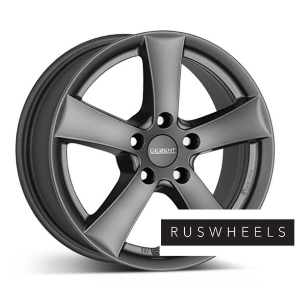 Диски Dezent R17 / 7J PCD 5x114.3 ЕТ 39 ЦО 60.1 TX graphite