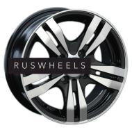 Диски LS 6,5x16/5x114,3 ET40 D73,1 142 BKF (конус) Диски LS 6,5x16/5x114,3 ET40 D73,1 142 BKF (конус)