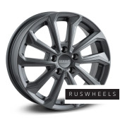 Диски Dezent R17 / 7J PCD 5x114.3 ЕТ 48 ЦО 71.6 KS graphite