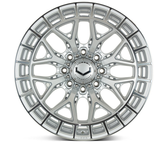 Диски Vossen HFX-1 22x10, Цвет: Silver Polihed (8 болтов)