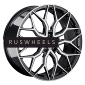 Диски LS Forged 9,5x21/5x114,3 ET38 D67,1 LS FG13 BKF (конус, C570)