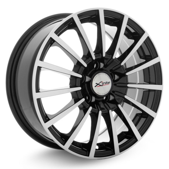 Диски Xtrike 6.5\R15 5*108 ET50 d63.35 BK/FP