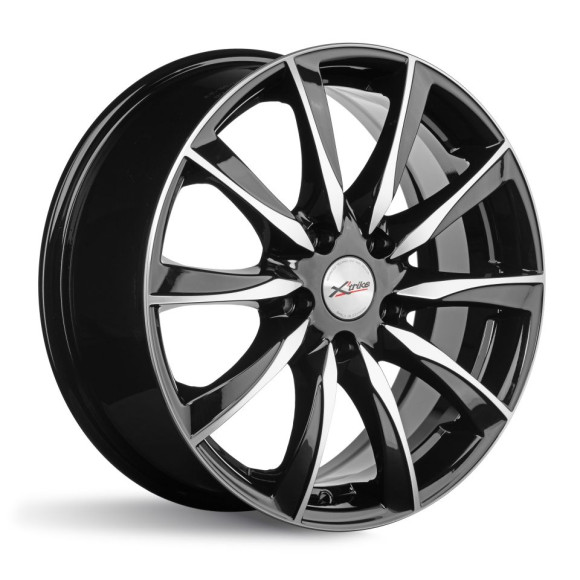Диски X'trike  X-120М  7,0\R17 5*108 ET45  d63,35  BKM/FP  [81154]