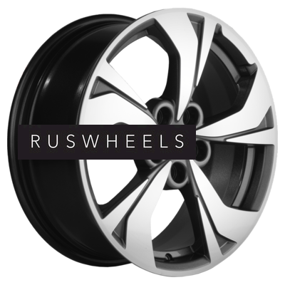 Диски Khomen Wheels 7x17/5x114,3 ET45 D66,1 KHW1724 (Teana/X-Trail) Gray-FP
