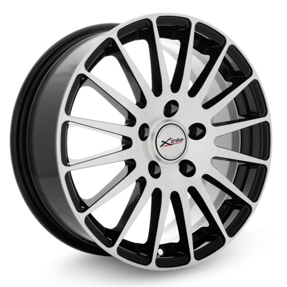 Диски X'trike  X-128  6,5\R16 5*112 ET45  d57,1  BK/FP  [15007AX]