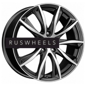 Диски iFree 7,5x18/5x108 ET35 D67,1 Каzантип (КС684М) Блэк Джек