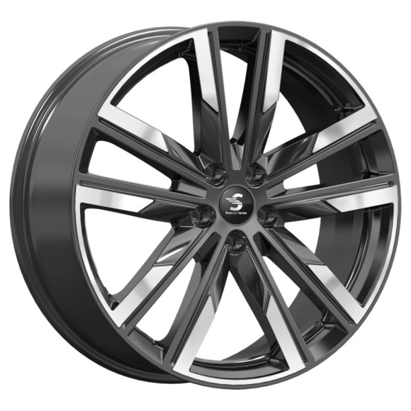 Диски СКАД Premium  КР014 (20EXEED VX)  8,0\R20 5*108 ET36  d65,1  Diamond Black Gris  [82142]