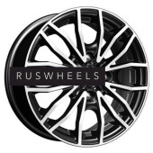 Диски iFree 5,5x14/4x100 ET38 D67,1 Флайт (КС676М) Блэк Джек