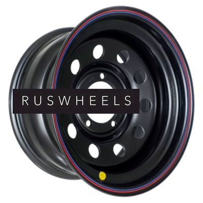 Диски Off-Road Wheels 7x16/5x139,7 ET25 D110 УАЗ Х (треуг. мелкий) Черный (с увелич.полкой)