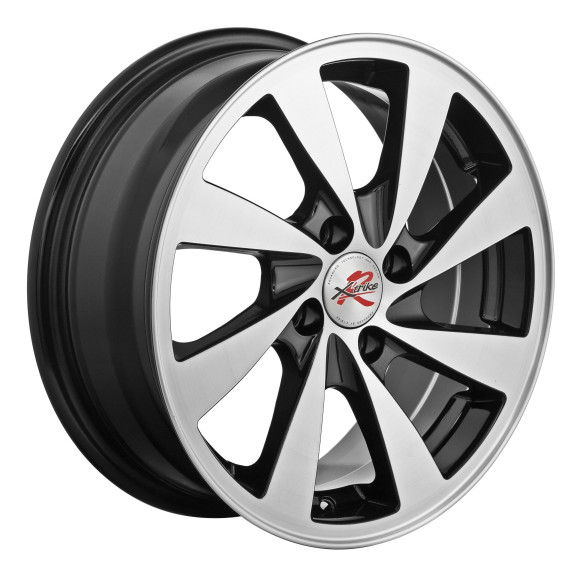 Диски X'trikeRST  Lada Granta  R055  6,0\R15 4*98 ET33  d58,6  BK/FP  [40928]