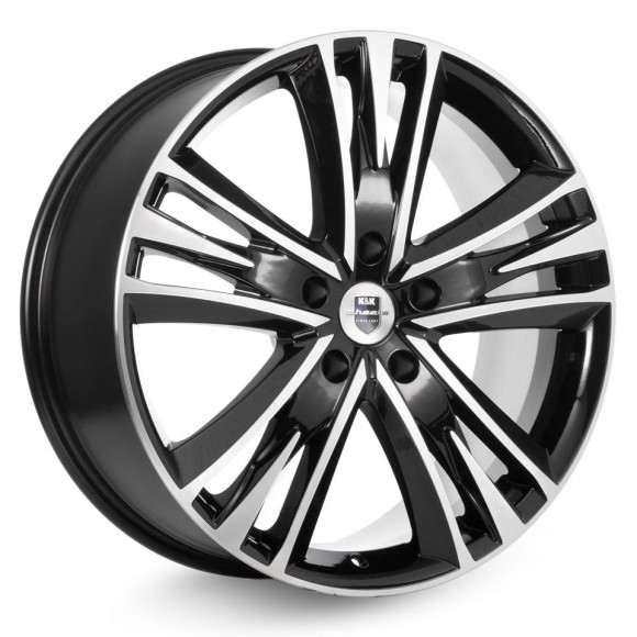 Диски КиК 8.5\R20 5*114.3 ET40 d67.1 Алмаз черный