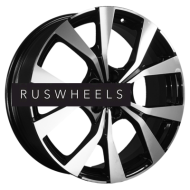 Диски Khomen Wheels 7x19/5x108 ET45 D65,1 KHW1906 (Dongfeng AX7) Black-FP