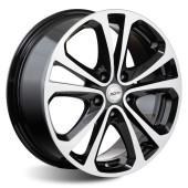 Диски Xtrike 7,0\R17 5*110 ET39 d65.1 BK/FP