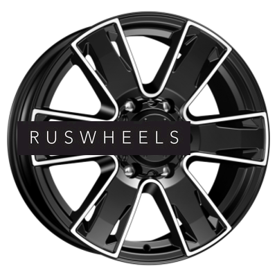 Диски КИК 7x17/6x139,7 ET38 D100,1 Севенна-оригинал (КС726) Алмаз черный Диски КИК 7x17/6x139,7 ET38 D100,1 Севенна-оригинал (КС726) Алмаз черный