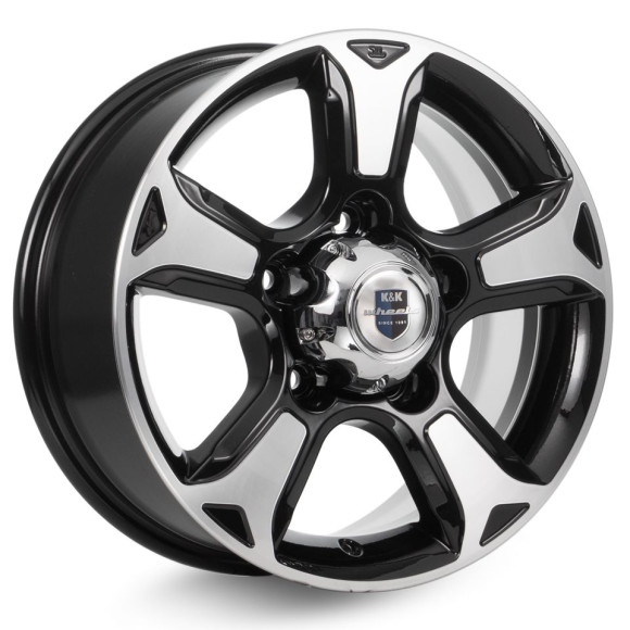 Диски КиК  Атлант (КС757)  7,0\R16 5*139,7 ET35  d108,5  Алмаз черный  [71532]