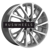 Диски Khomen Wheels 7,5x18/5x114,3 ET45 D60,1 KHW1804 (Geely Atlas/Atlas Pro/Lifan Myway) F-Silver-FP