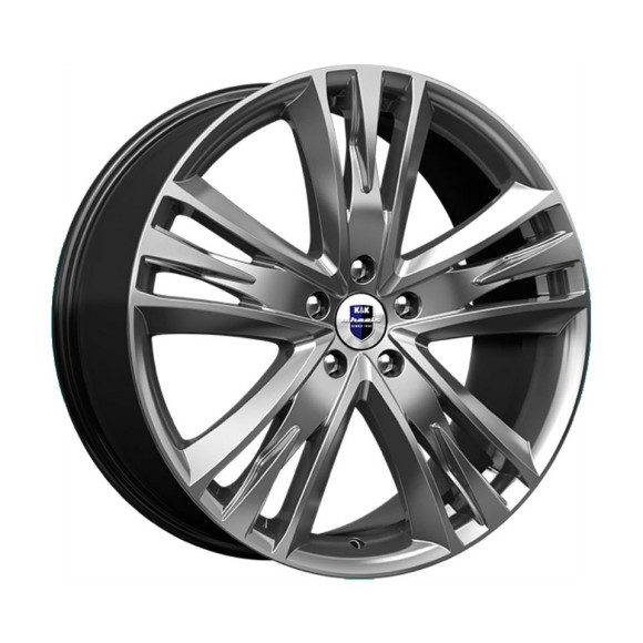 Диски КиК 8.5\R20 5*120 ET45 d65.1 Дарк платинум