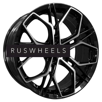 Диски INCH 8x18/5x112 ET38 D66,6 FA8534 Gloss Black Machined Face (ZJH)