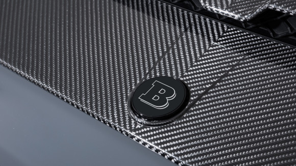 Накладка на капот Brabus для G63. Карбон (матовый)